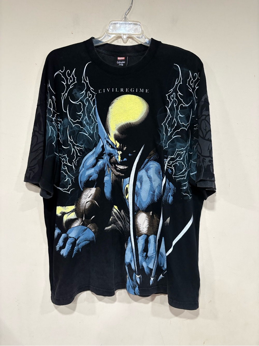 Marvel Wolverine X-Men Civil Regime Oversized 2XL Tee Shirt
